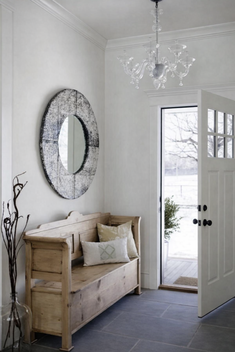 内開き玄関ドア