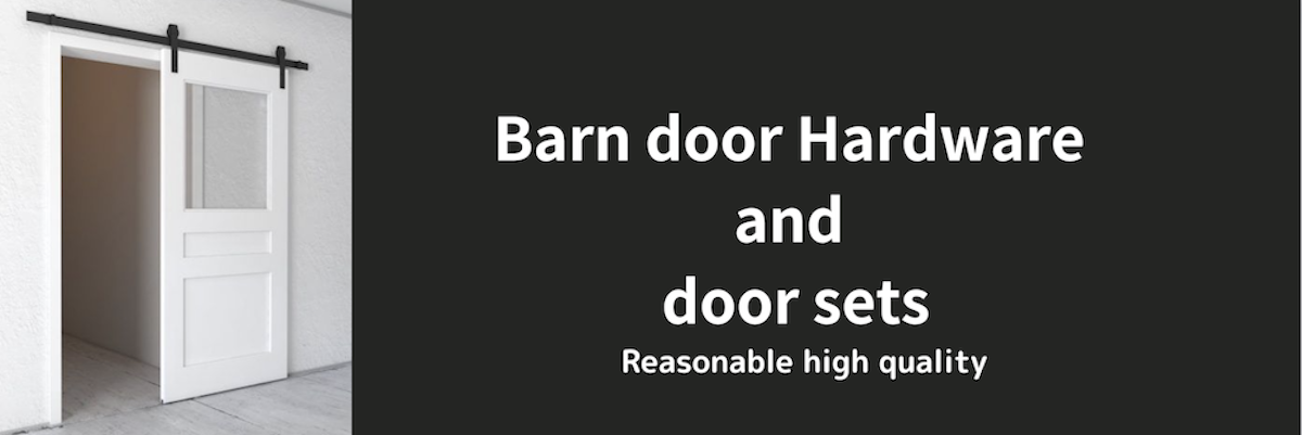 Barn door Hardwareとドアのセット　海外住宅建材