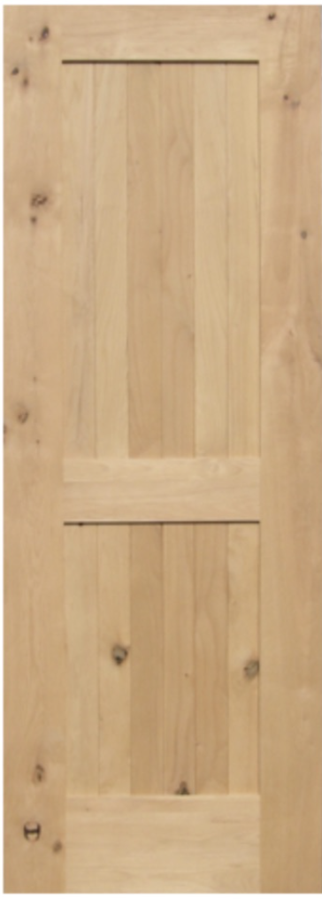 ノッティーアルダーシェーカーデザイン
素朴な節が魅力のアルダー材を使用した内装ドア