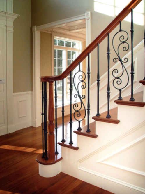 階段手すり,アイアンバラスター