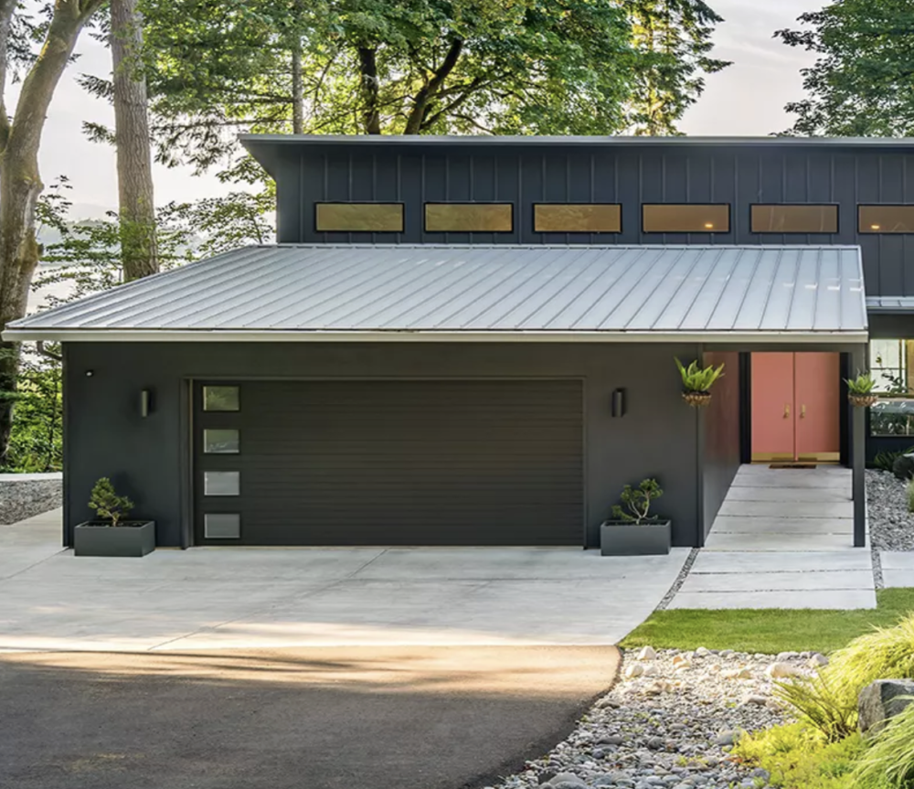 輸入ガレージドア モダンスチールGarage Door