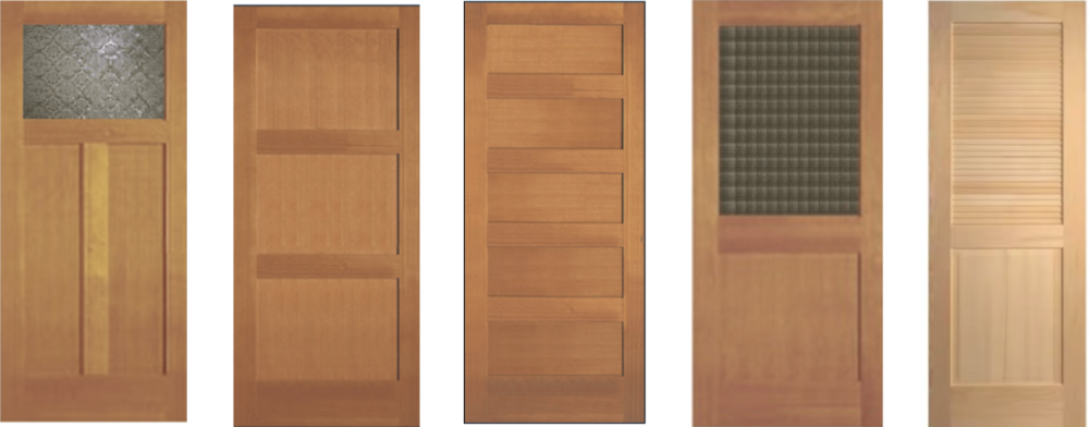 木製内部ドア各種