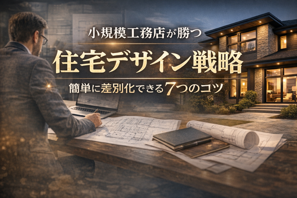 工務店経営,住宅デザイン